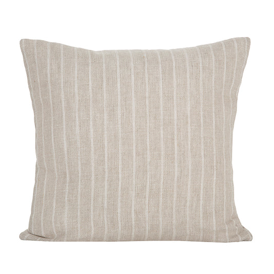 Funda Cojín Lino Angers Marfil Natural 45x45 cm