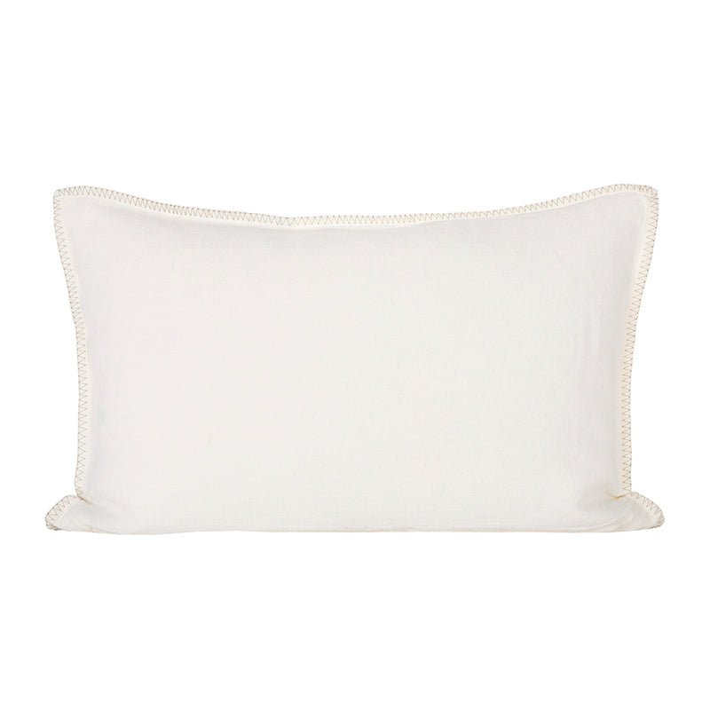 Funda Cojín Lino Aube Marfil/Natural 40x60 cm