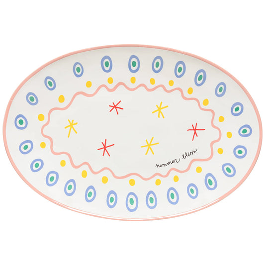 Oval Platter 45 cm SUMMER BLISS
