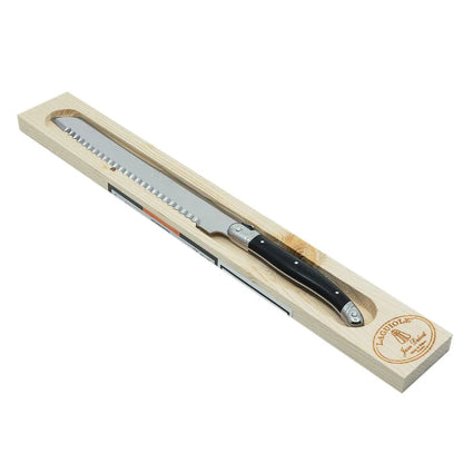 Laguiole Cuchillo Pan Jean Dubost Negro
