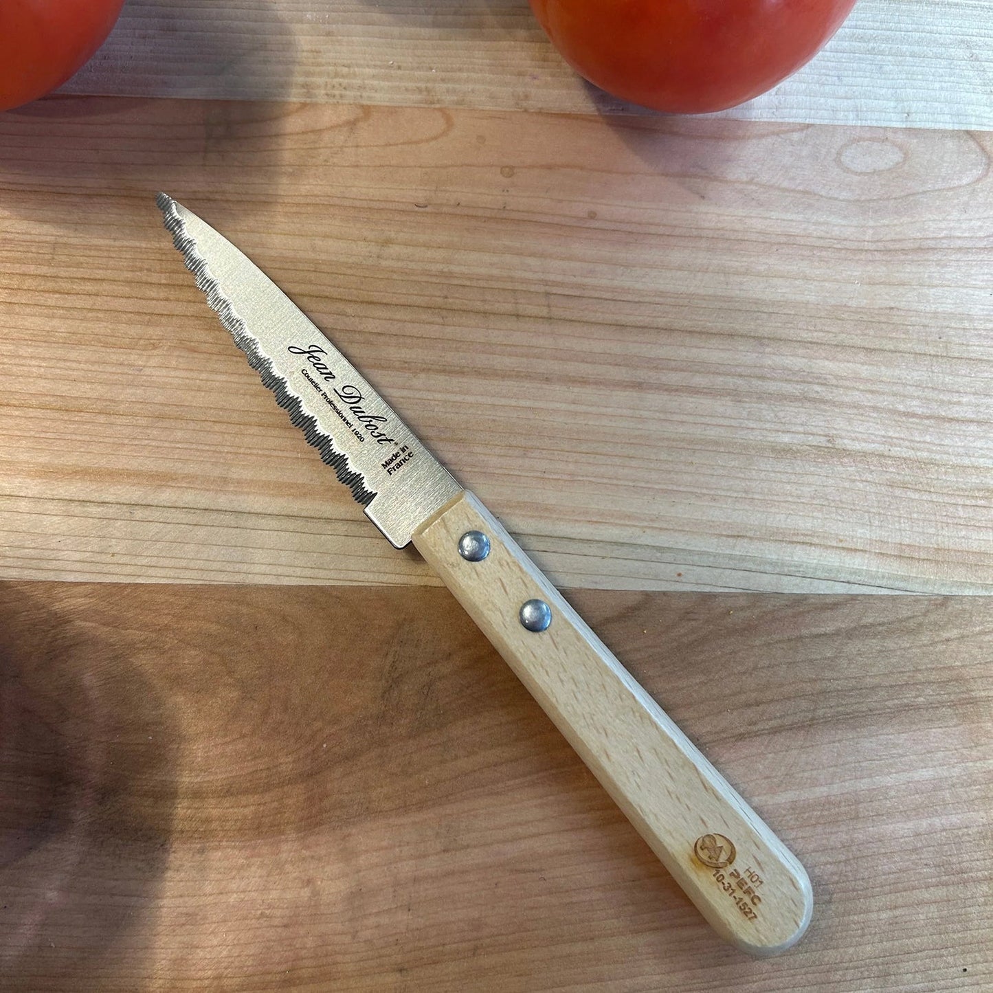 Cuchillo Multiuso Sierra 12 mm Natural Laguiole Jean Dubost