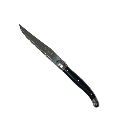 Laguiole Bloque 6 Cuchillos Negro Jean Dubost