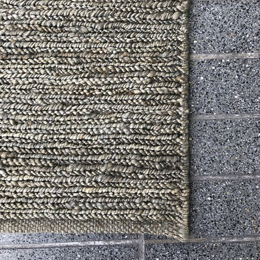 Alfombra Andes Soumak Cañamo Gris 2,5x3,5 m