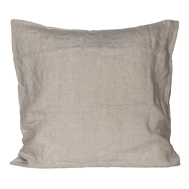 Funda Cojín Lino Gante Natural 65x65 cm