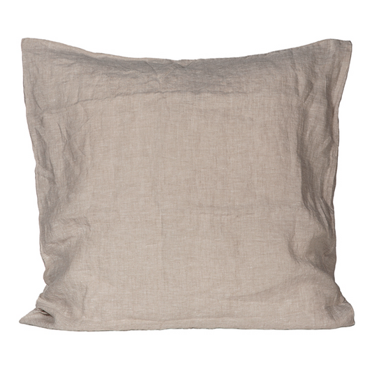 Funda Cojín Lino Gante Natural 65x65 cm