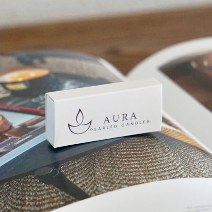 AURA Caja 30 Mechas Algodón Fuerte