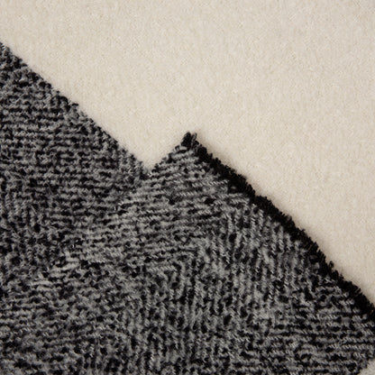 Manta Megeve Noir 130x200 cm