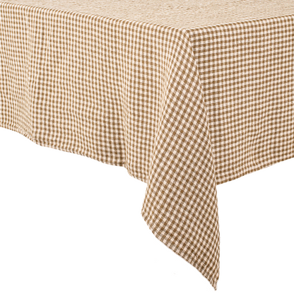 Mantel lino Piana Kaki