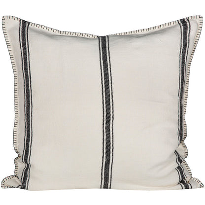 Funda Cojín Niza Marfil/Negro 45x45 cm