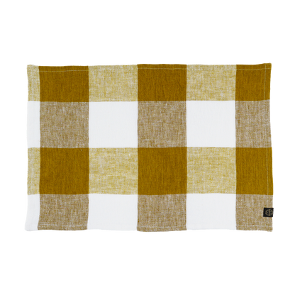 Set 6 Individuales Lino Palma Citrus
