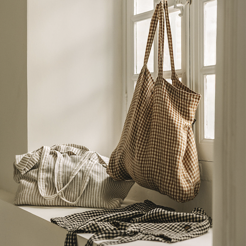 Bolso lino Piana Pigeon