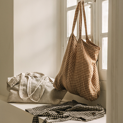 Bolso lino Piana Pigeon