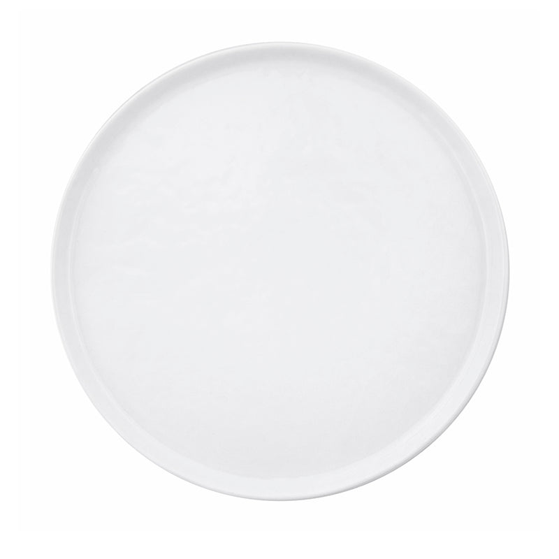 Loza Porcelino Blanco Set de 4 Platos Principal 27.5 cm