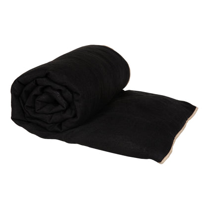 Funda Piecera Lino Chennai Noir 85x200 cm