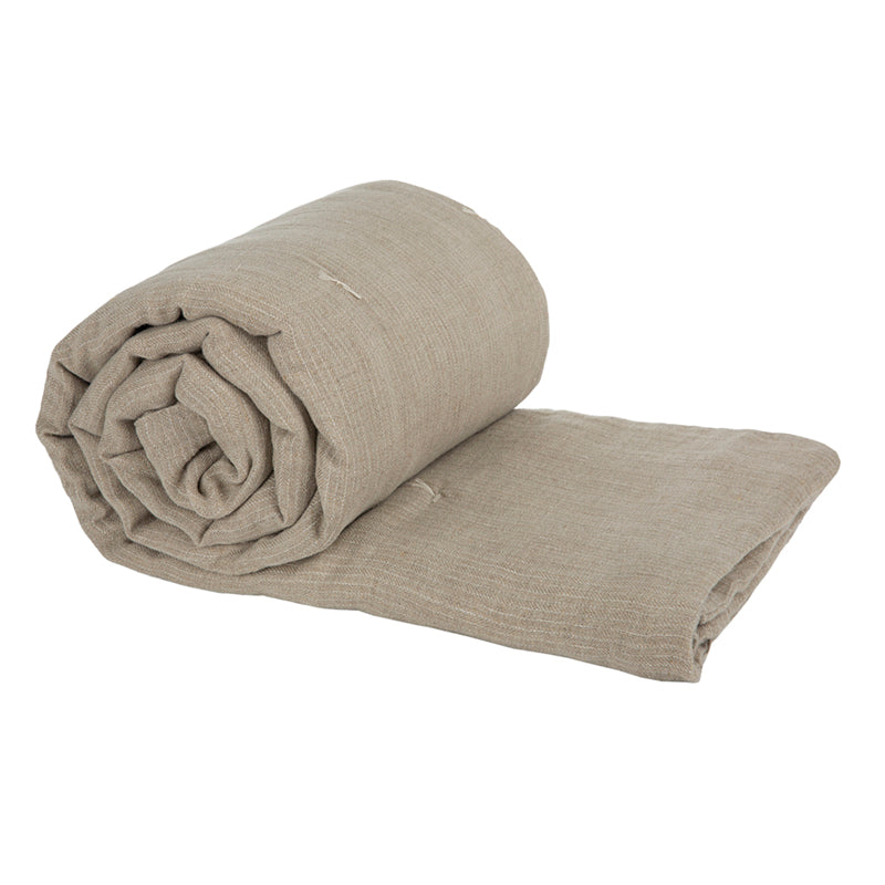 Piecera Lino Dijon Natural/Marfil
