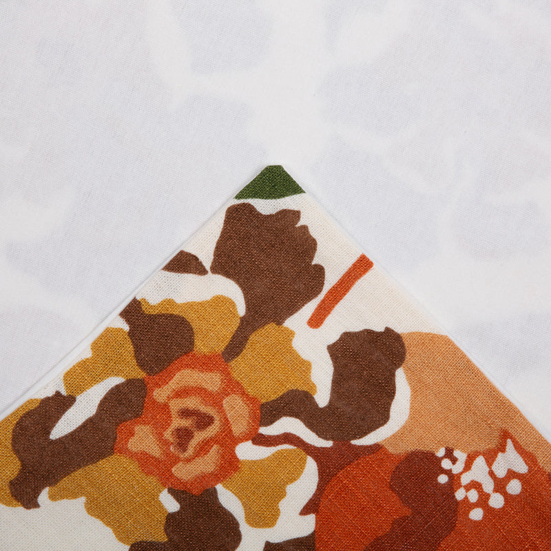Funda Piecera Lino Ibiza Terre Brulee 85x200 cm