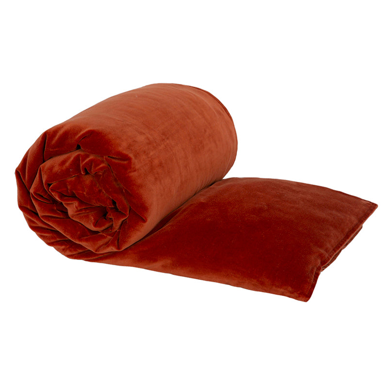 Funda Piecera Velvet Manhattan Brick 85x200 cm
