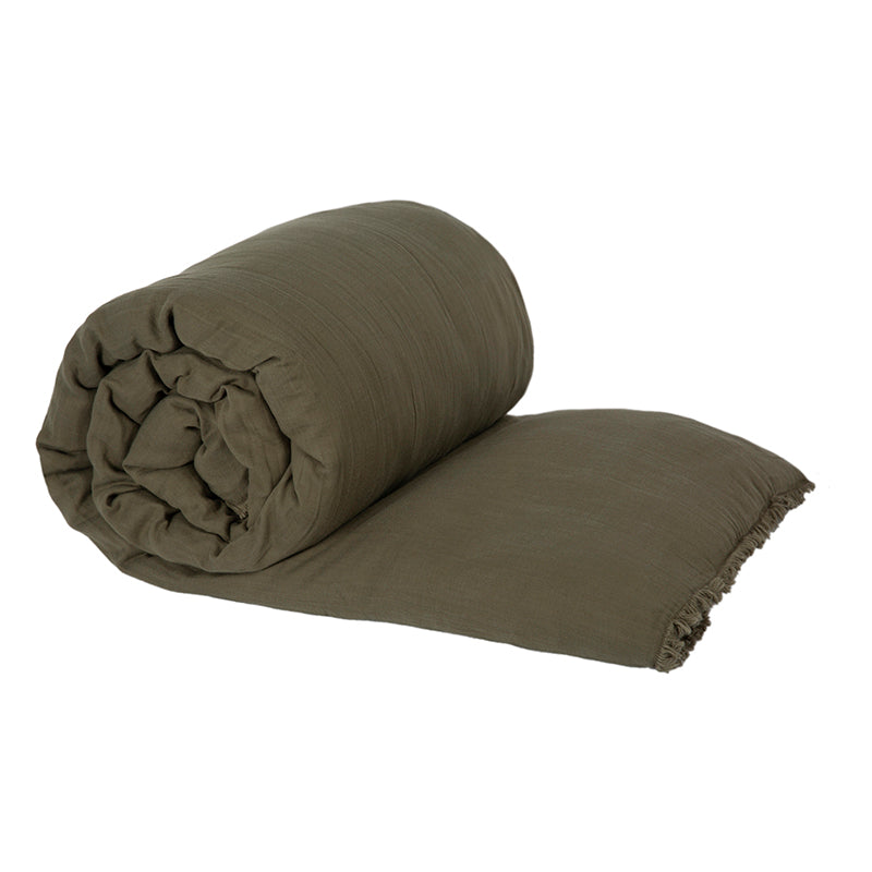 Funda Piecera Mykonos Kaki 85x200 cm