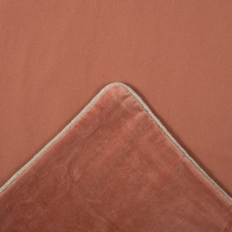 Funda Piecera Velvet New Delhi Mocaccino 85x200 cm
