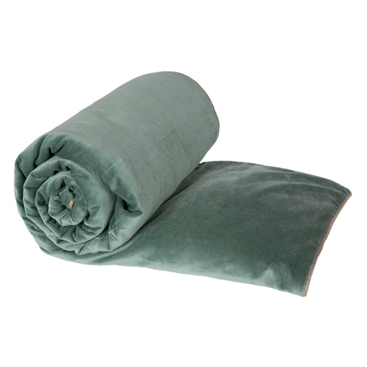 Funda Piecera Velvet New Delhi Celadon XL 85x250 cm