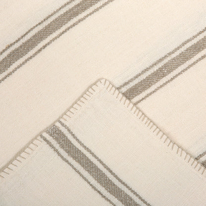 Funda Piecera Niza Marfil Natural XL 85x250 cm