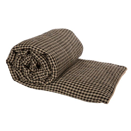 Funda Piecera Lino Piana Charbon XL 85x250 cm