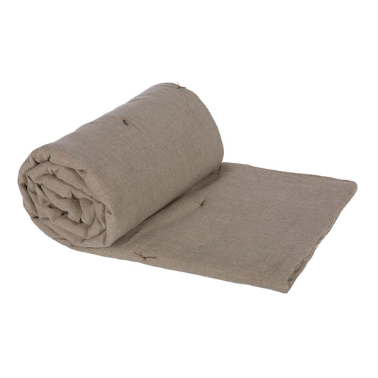 Piecera Lino Reims Natural Hilo Grey