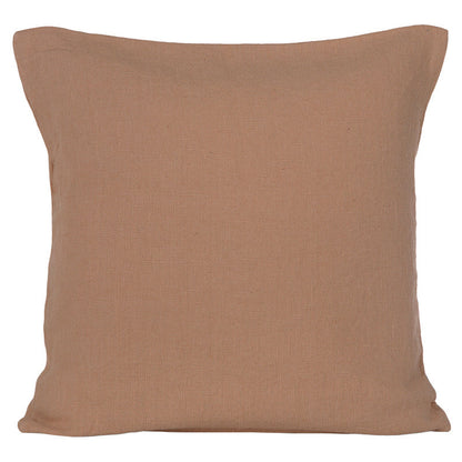 Funda Cojín Lino Porticcio Cimarron 45x45 cm
