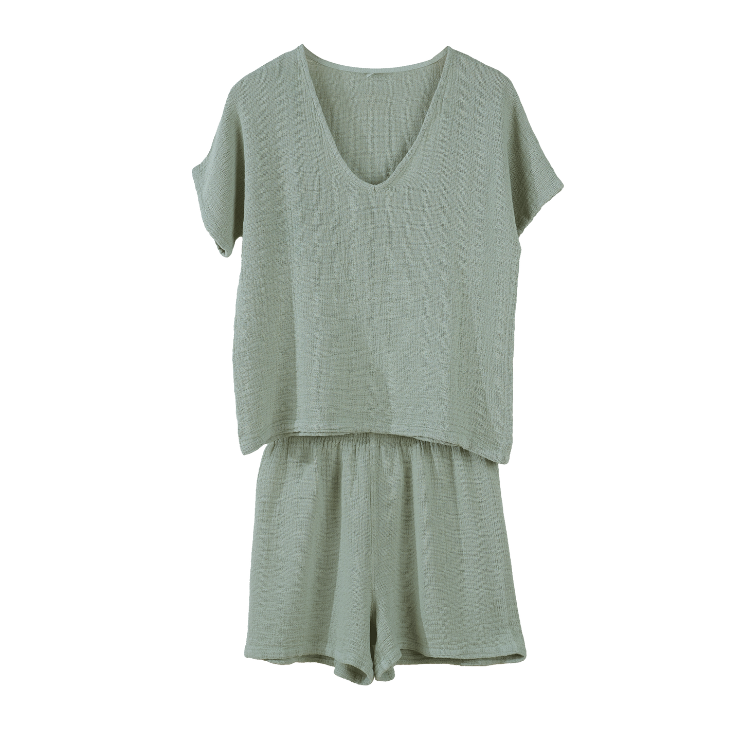 Conjunto Symi Celadon Short / Polera