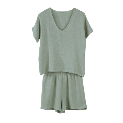 Conjunto Symi Celadon Short / Polera