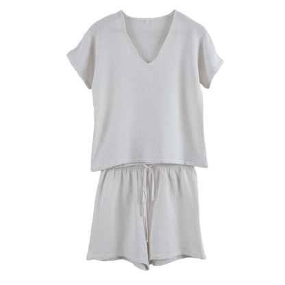 Conjunto Symi Craie Short / Polera