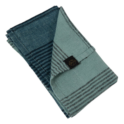 Set 6 Servilletas Lino Porto Bleu de Prusse