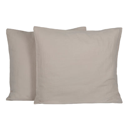 Funda Cojín Mykonos Craie 65x65 cm - Set de 2