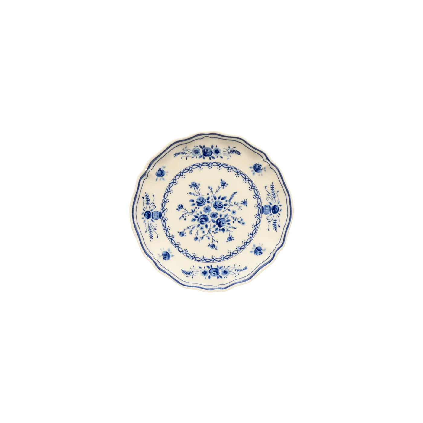6 Platos Aperitivo VILA 17cm Beige-Blue
