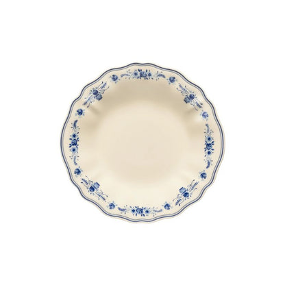6 Platos Hondo Pasta VILA 25 cm Beige-Blue