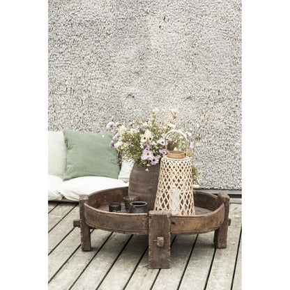 Flores Grises/tonos Verdes 9825