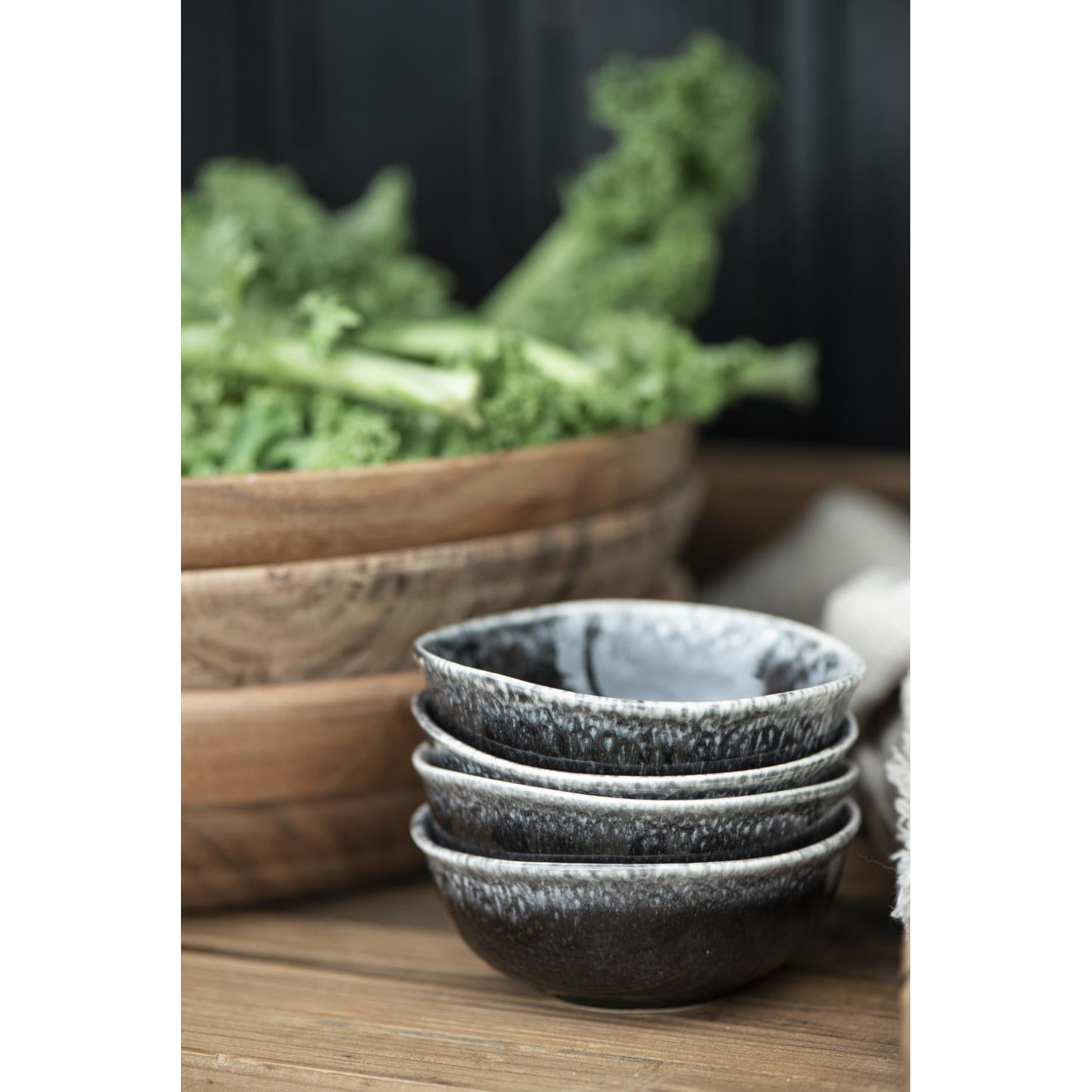 Bowl Dunes  Antique Black Small