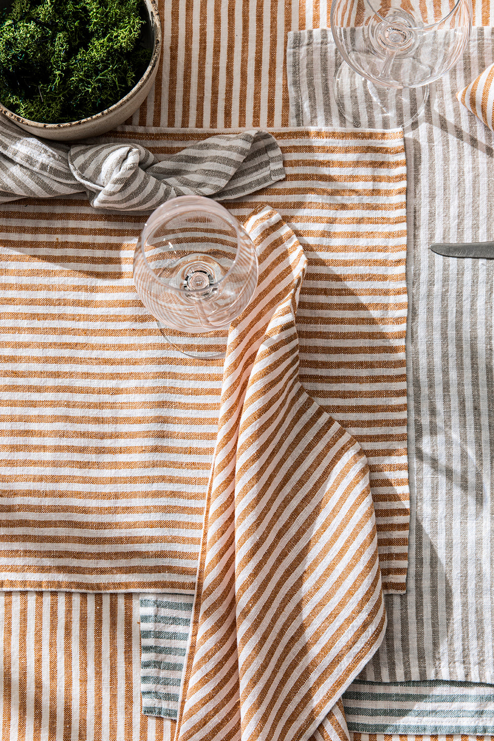 Set 6 Individuales Lino Vezzani Chamois