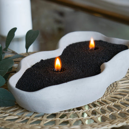 AURA Vela Perlada 1Kg Negra