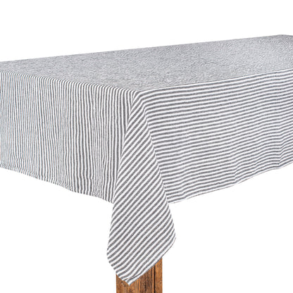 Mantel Lino Vezzani Charbon