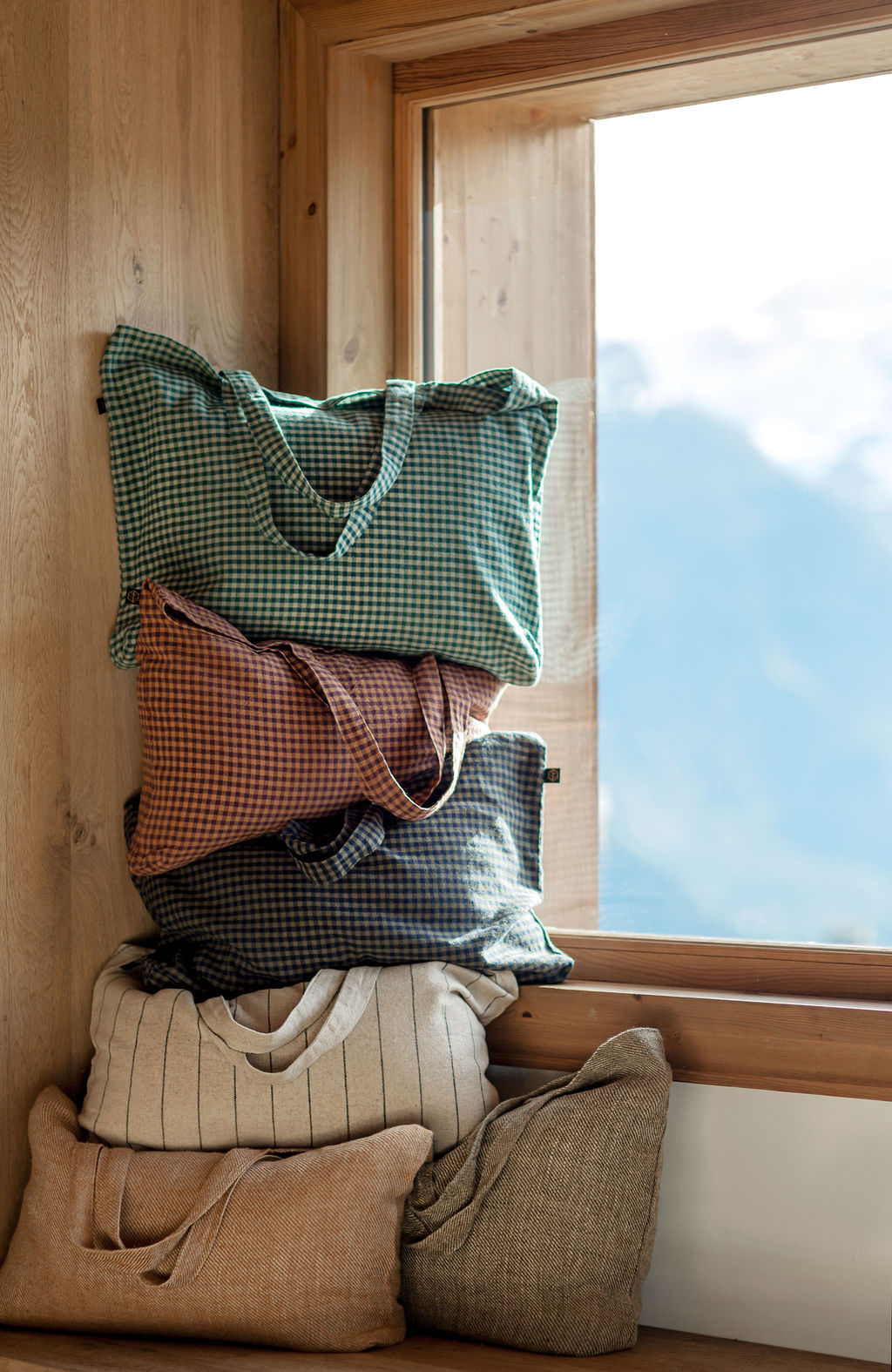 Bolso lino Piana II Figue