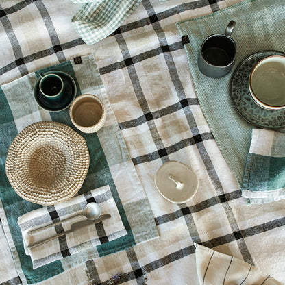 Individual Lino Palma Celadon