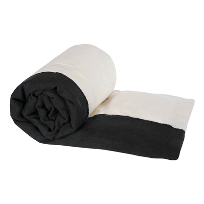 Funda Piecera lino Goa Noir XL 85x250 cm