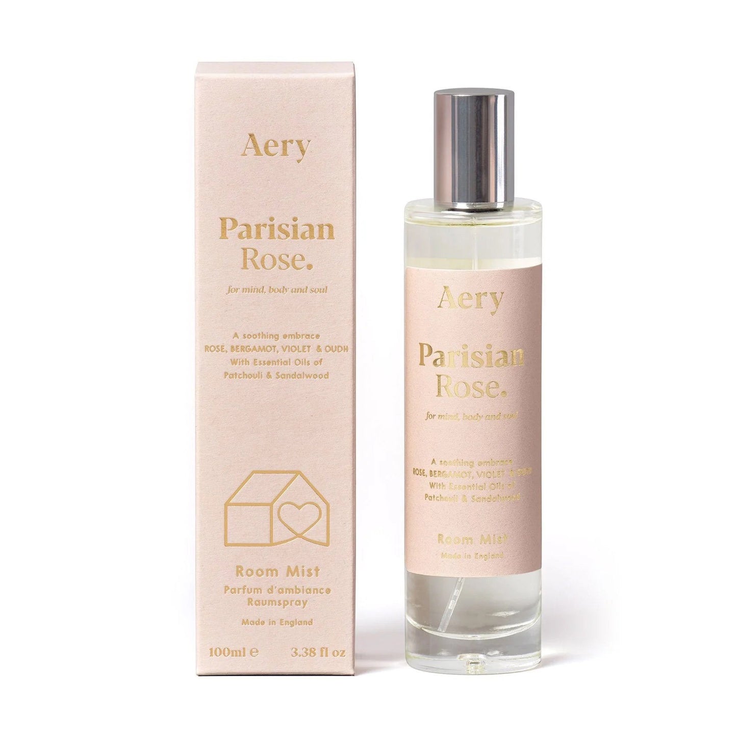 Parisian Rose Room Spray Fernweh Aery 100 ml