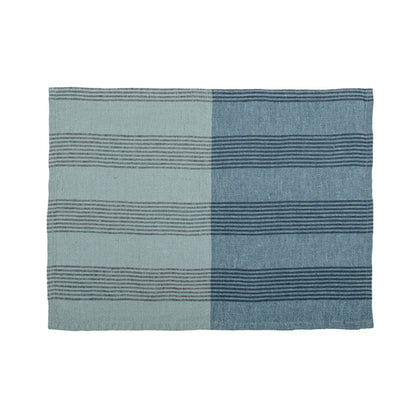 6 Individual Lino Porto Bleu de Prusse