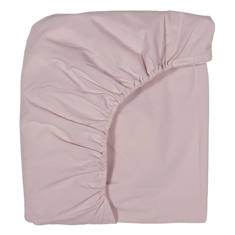 Sábana Bajera Algodón Percal Pink nude