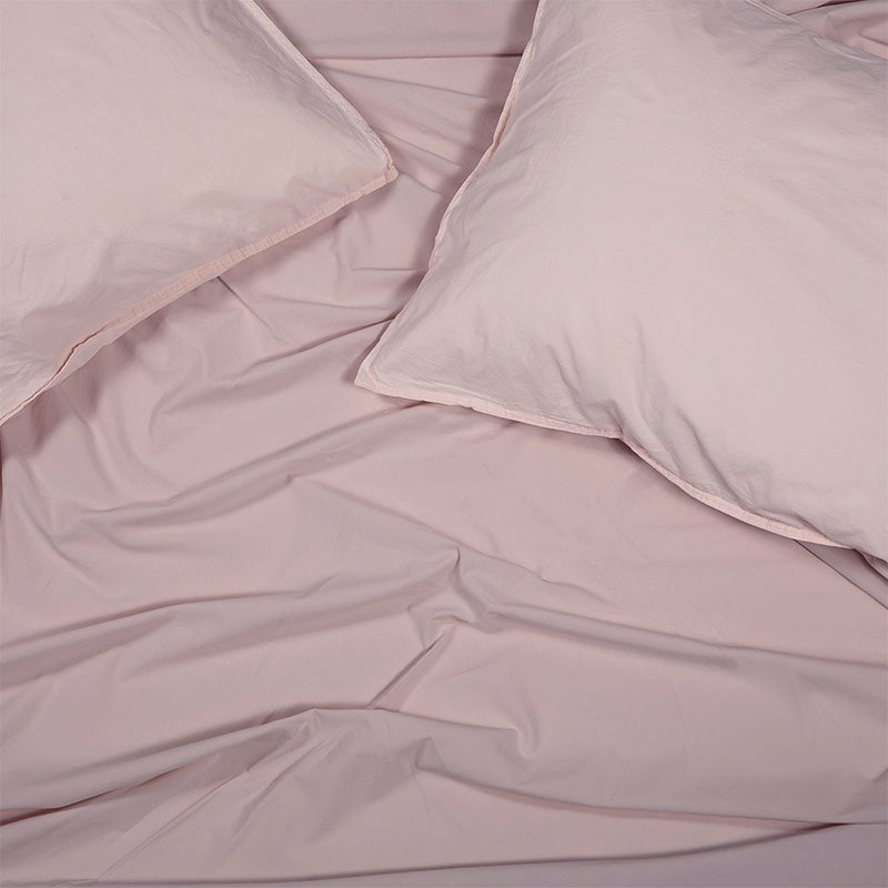 Sábana Superior Algodón Percal Pink Nude