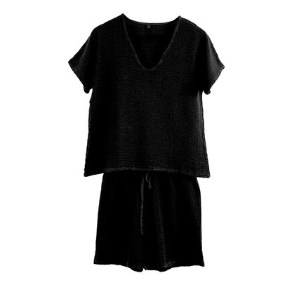 Conjunto Symi Noir Short & Polera