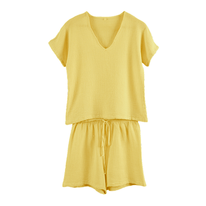 Conjunto Symi Paille Short & Polera