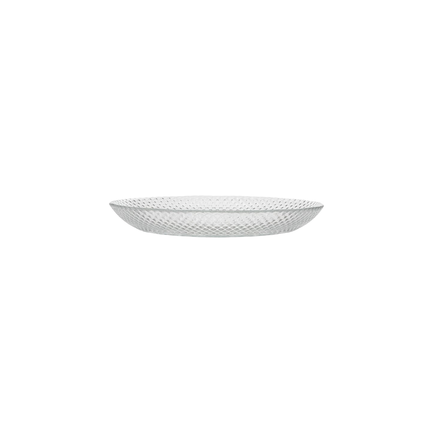 6 Platos Aperitivo 16 cm Cristal Transparente